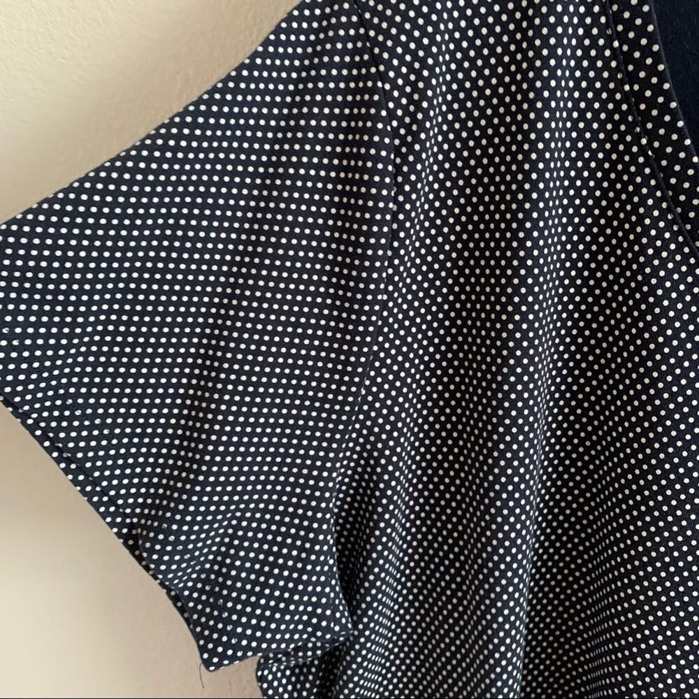 Tommy Hilfiger Plus Size Polka Dot Blue Tee Classic Tee T-Shirt Trendy Basic 2X - Picture 5 of 7